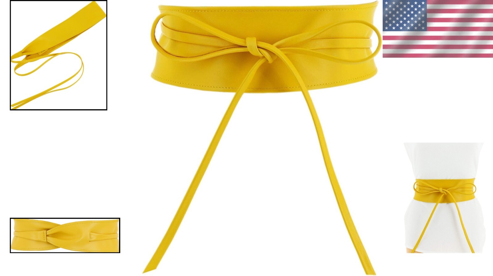 Timeless Women's Italian Leather Obi Belt - Adjustable Elegance for All-Outfits