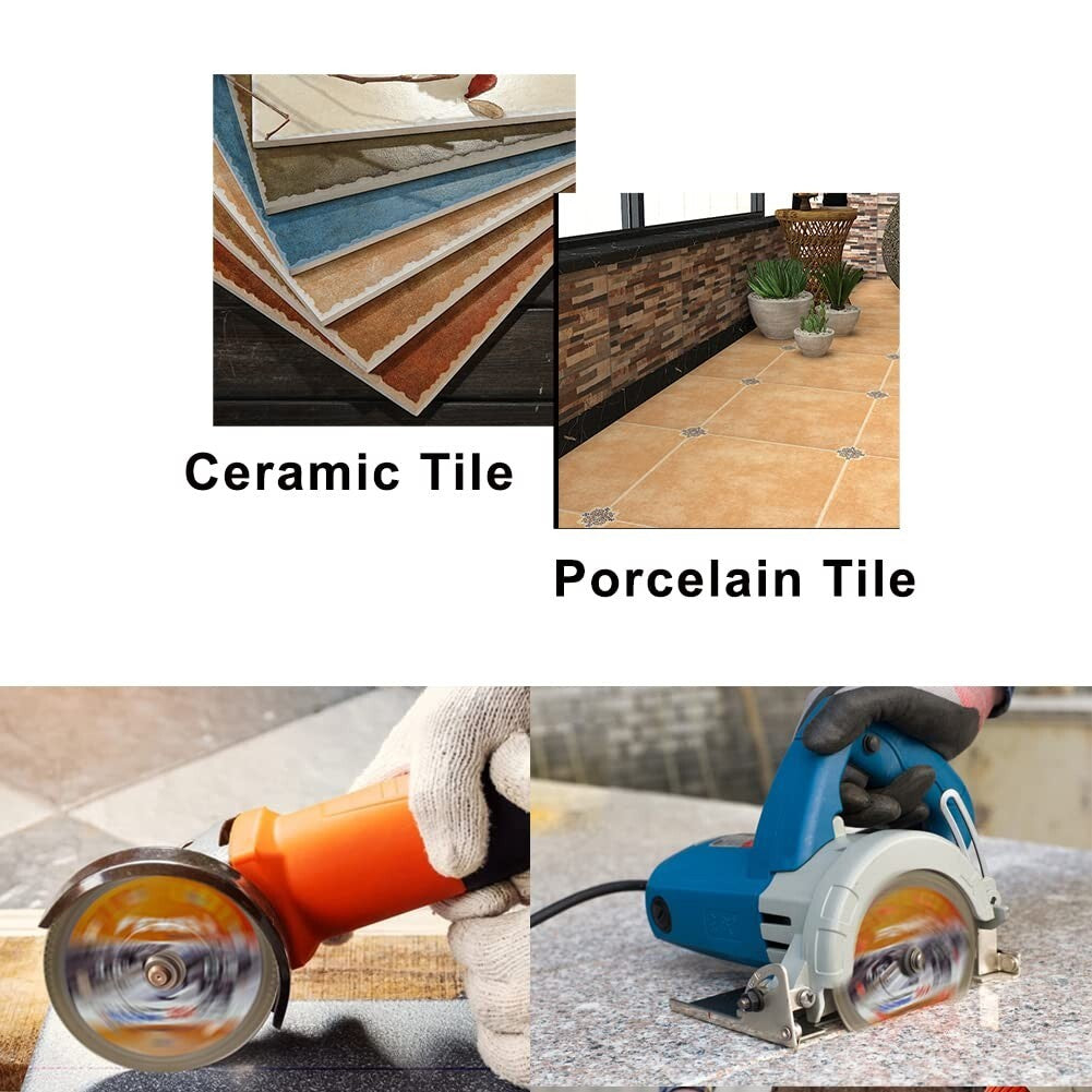 Professional 7 Inch Diamond Blades for Ultra-Fast Ceramic & Porcelain Cutting