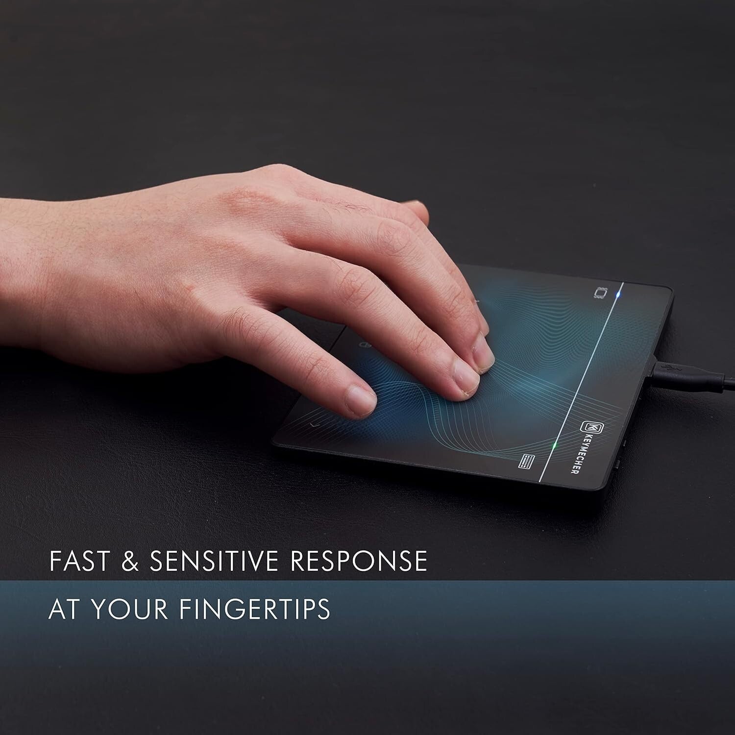 Ergonomic Mano 703 Touchpad with Multi-Gesture Support for Seamless Navigation