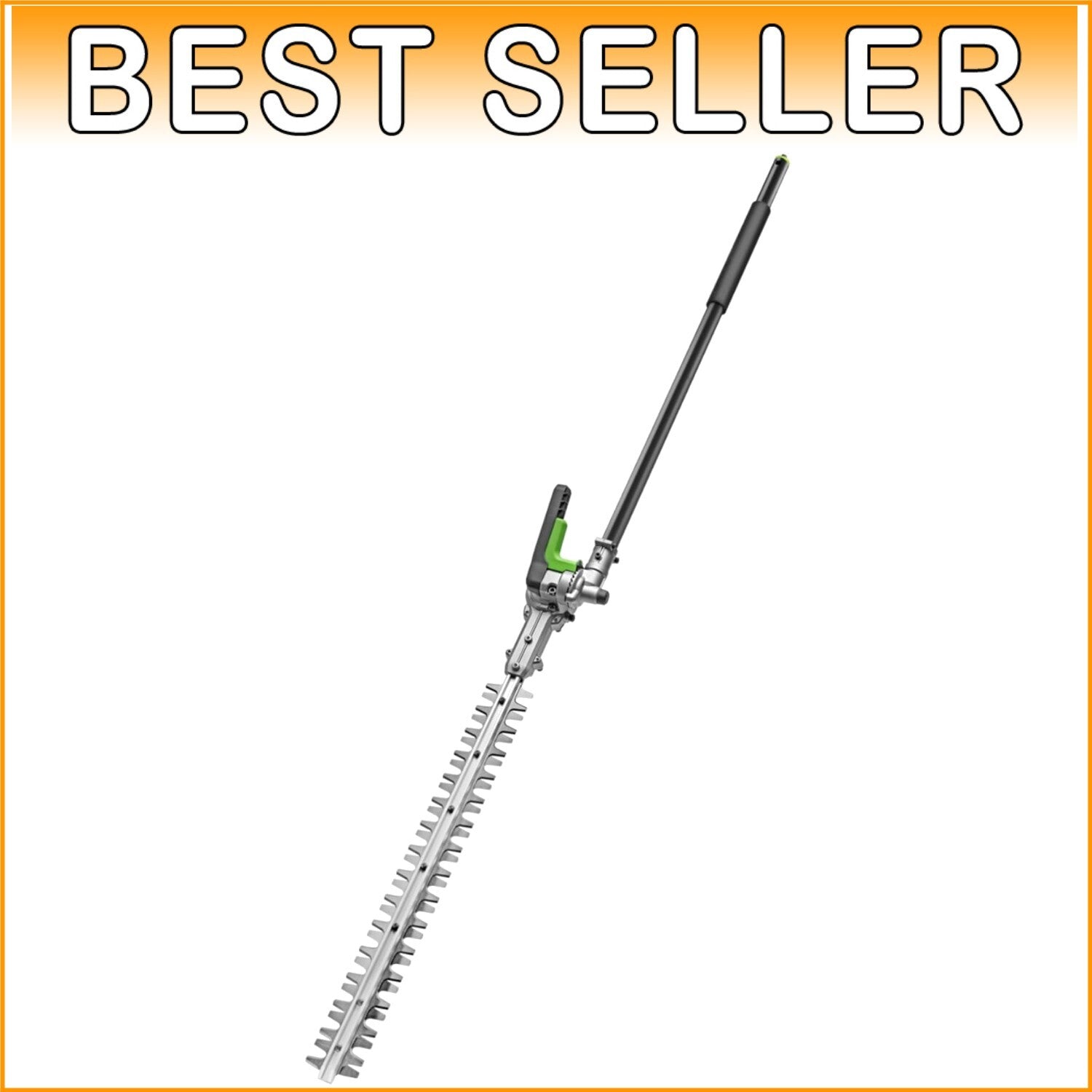 Efficient 20-Inch Steel Hedge Trimmer for Multi-Head System - 12 Positions