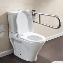 Load image into Gallery viewer, Ergonomic 23.6” Toilet Grab Bar with 300 lbs Capacity - Space-Saving Design