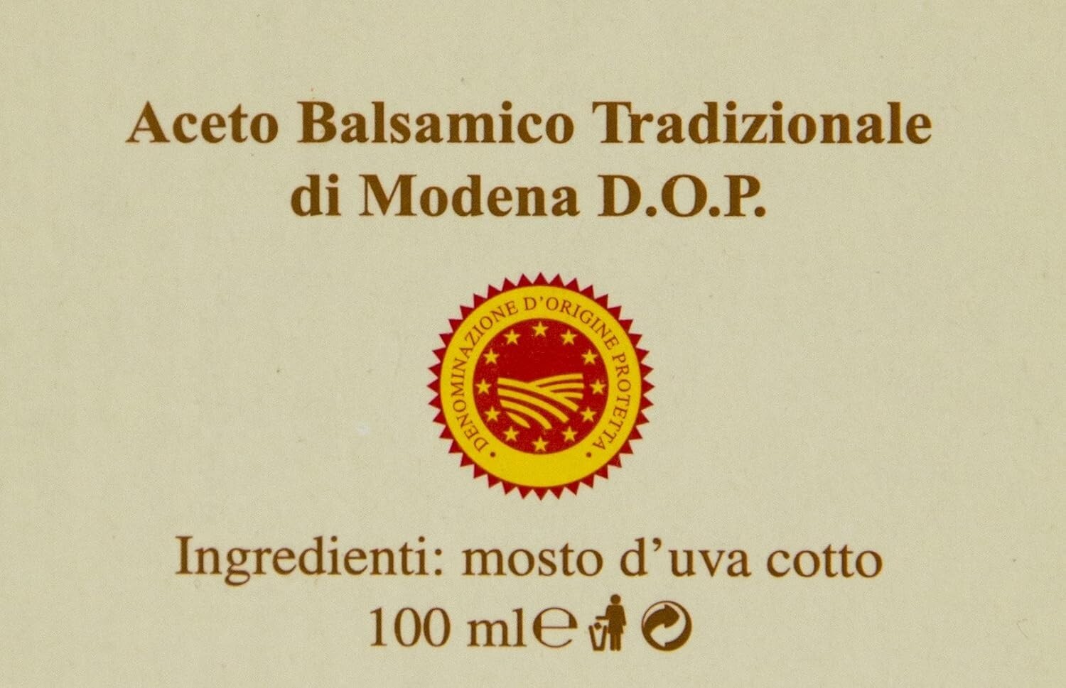 Villa Ronzan 12-Year Old DOP Balsamic Vinegar - Perfect for Gourmet Recipes