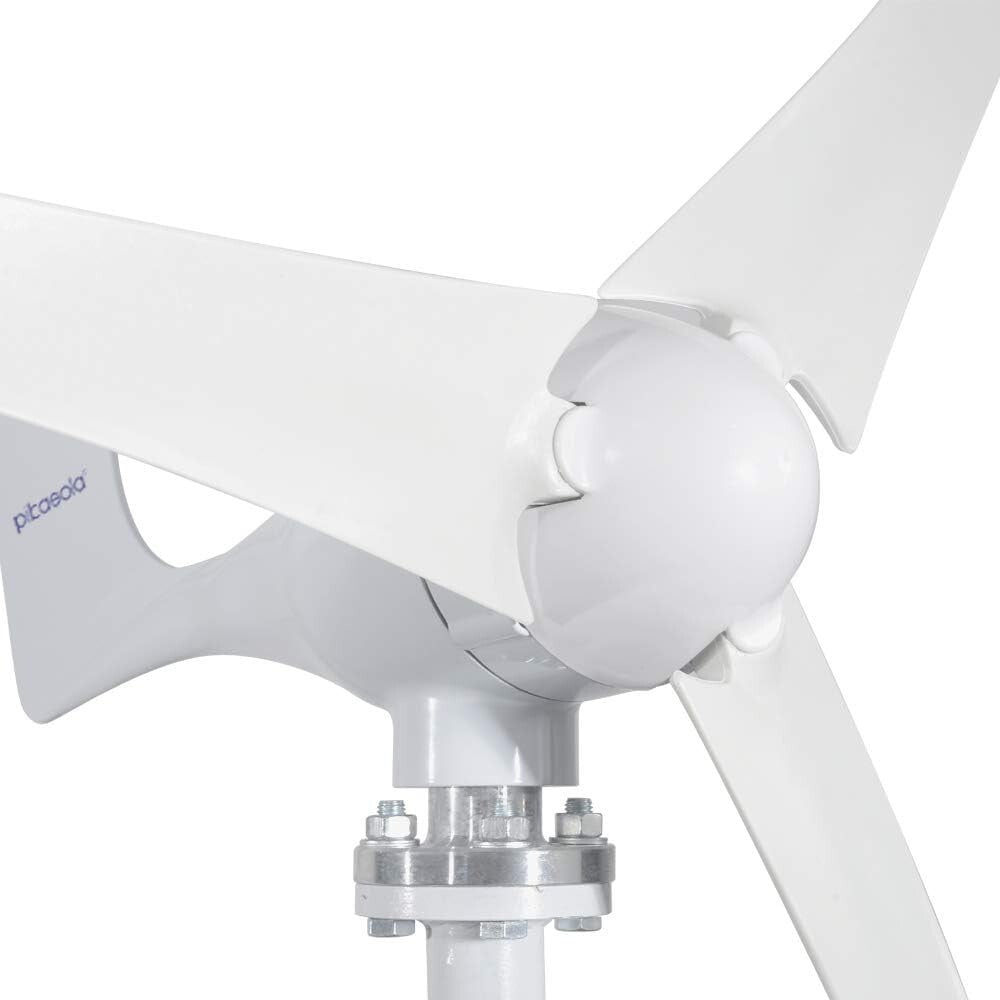 Lightweight 400W Wind Generator with Yaw System - Perfect for Wind-Solar Hybrid