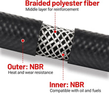 Load image into Gallery viewer, NBR Rubber 5/16 Fuel Hose Line - 25FT, 300 PSI for Versatile Fuel Applications