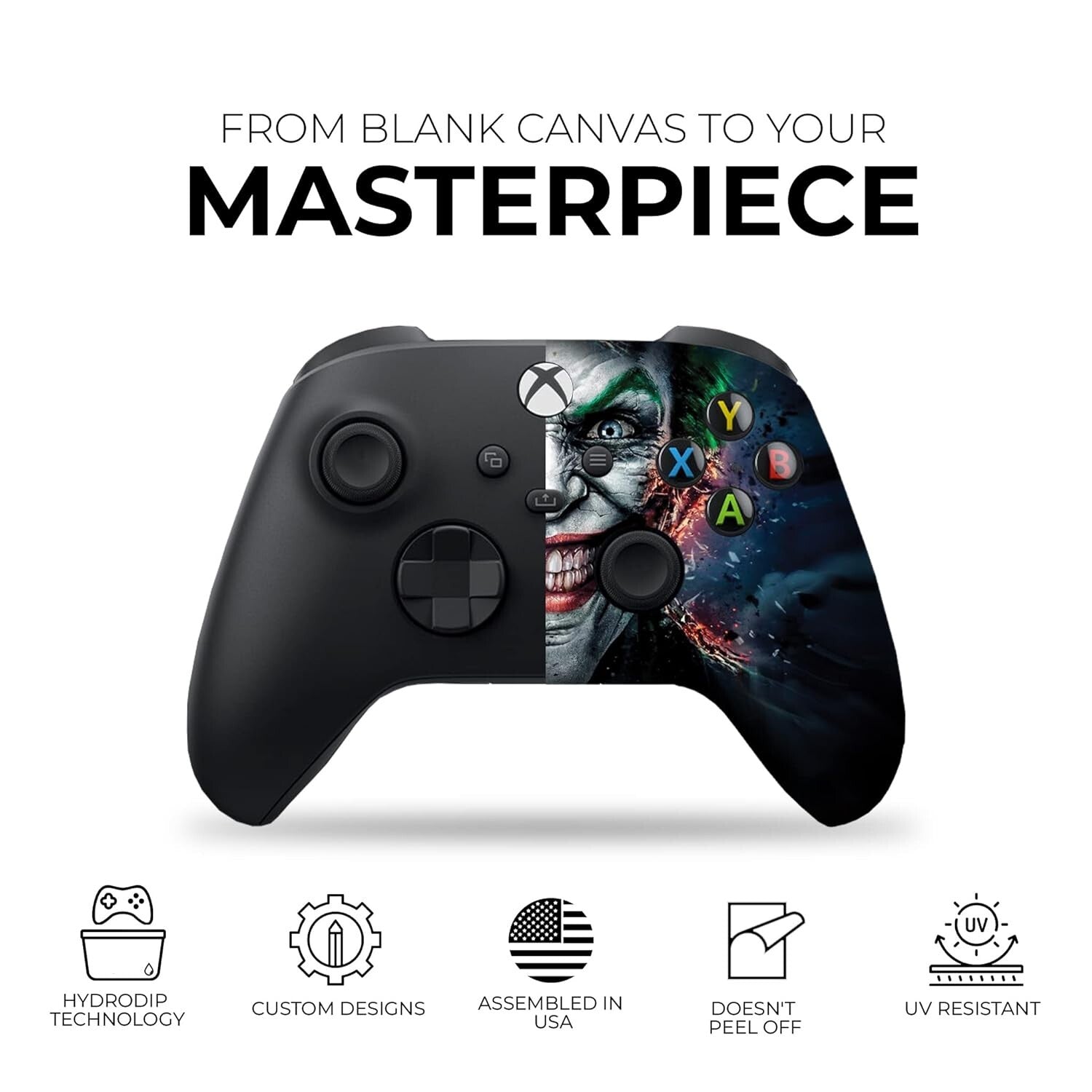 Unique Xbox One/Series X Wireless Controller with Durability & Custom Artwork