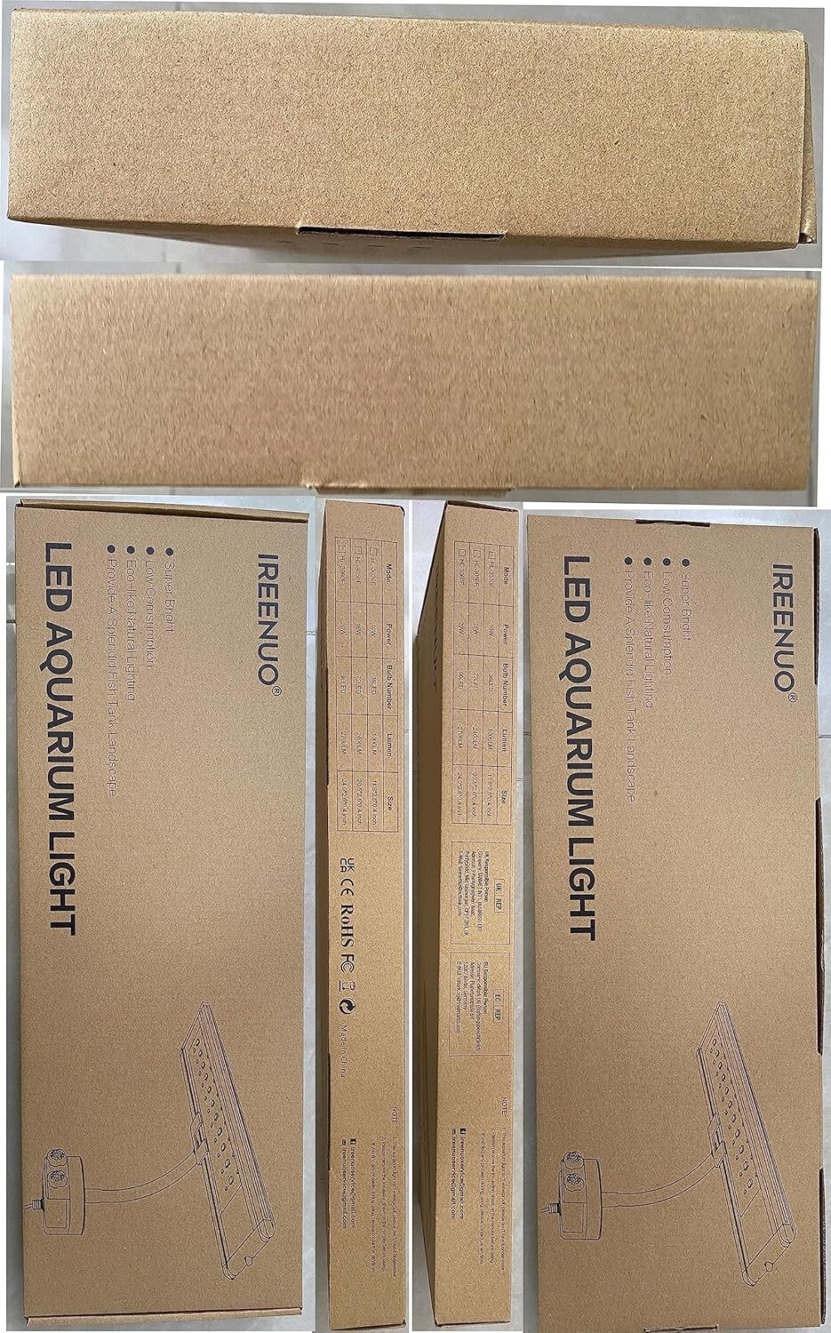 Remote-Controlled 20.4-Inch Aquarium LED Light for Vibrant Fish and Coral Growth