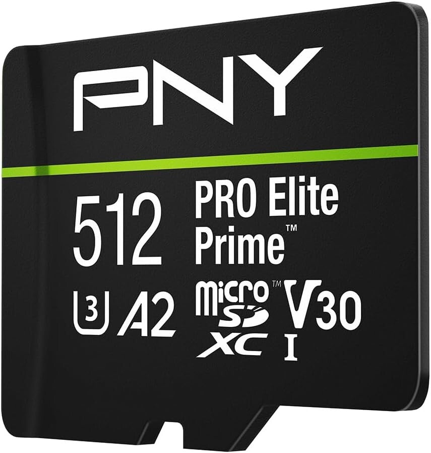 512GB microSD Card - Magnet Proof, Waterproof, Shock Proof - 4K UHD Performance