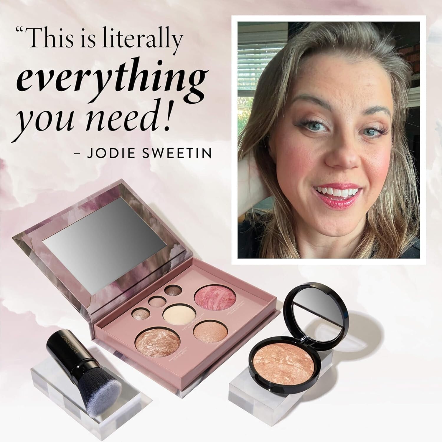 Baked Makeup Starter Kit: Full Face Palette & Balance-n-Brighten Foundation