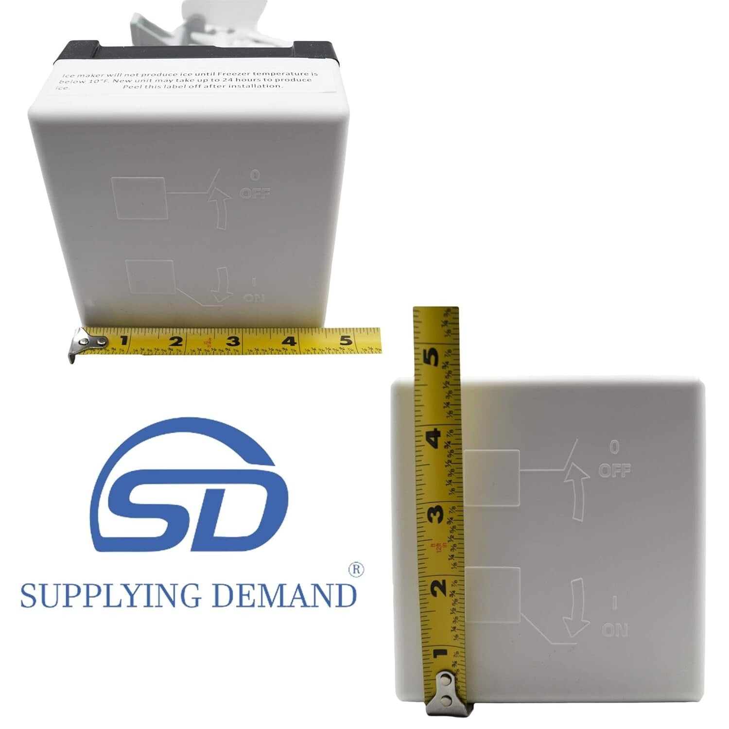 Efficient Ice Maker Replacement - W10300022, 11x4.5 inch for Side-by-Side Use