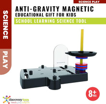 Load image into Gallery viewer, 7 Exciting Experiments with Anti-Gravity Magnetic Levitation Toy Spinner Kit