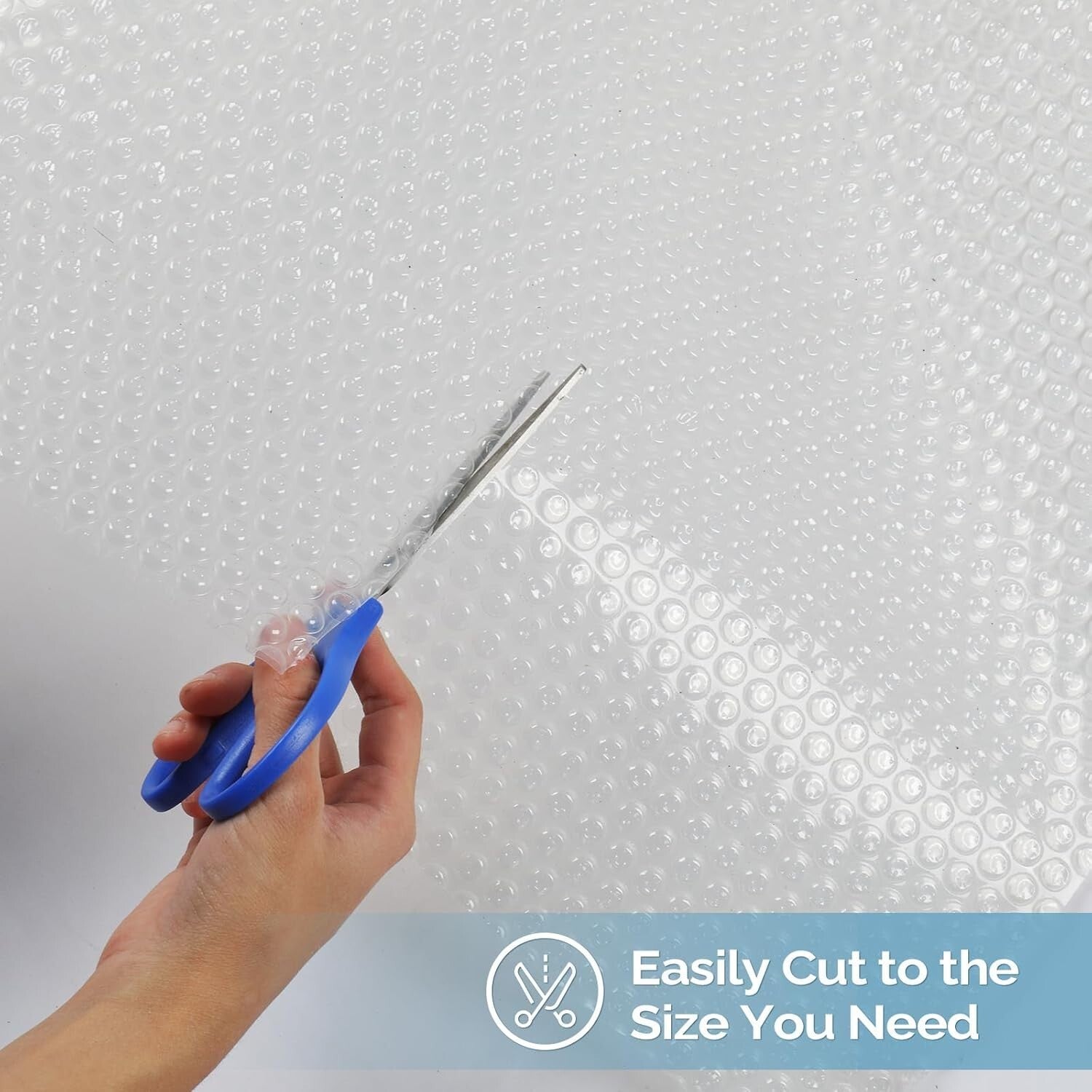 Clear 18x36FT Solar Blanket for Inground and Above-Ground Pools - 12Mil Thick