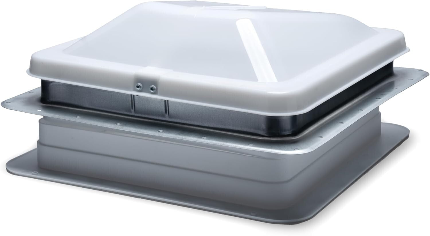 Efficient 14-Inch Outdoor Universal Vent with Positive-Seal Weather Stripping