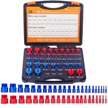 Load image into Gallery viewer, Portable Nut and Bolt Measuring Tool - 44 Color-Coded Gauges for Quick Reference