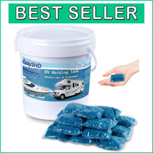 Load image into Gallery viewer, 50 Packs RV Black Tank Deodorizer - Biodegradable Treatment for Porta Potties