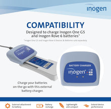Load image into Gallery viewer, Compact External Battery Charger for Simultaneous Charging – Fits One G5/Rove 6