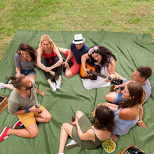 Load image into Gallery viewer, Snag-Proof Pre-Washed Cotton Waffle Throw for Family and Travel - 120"x120"