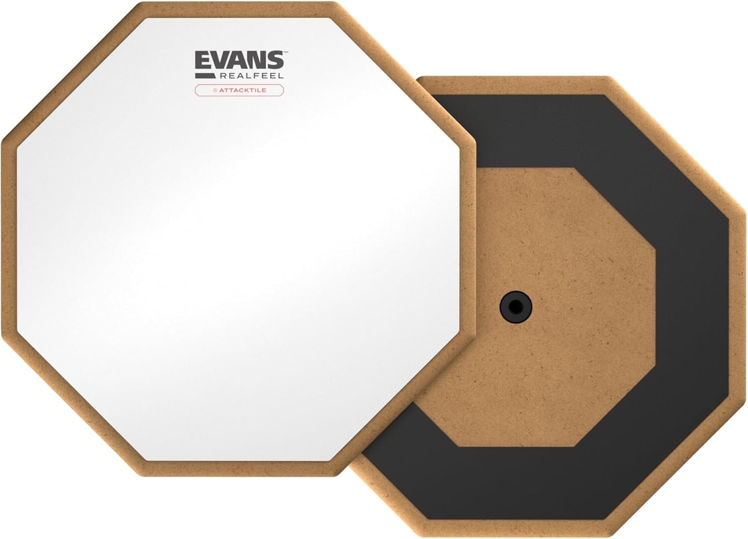 RealFeel Attacktile 10-Inch Drum Practice Pad - Enhanced Techniques Anywhere