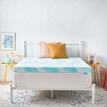 Load image into Gallery viewer, CertiPUR Certified 4-Inch Plush Gel Memory Foam Topper - Refresh Your Sleep