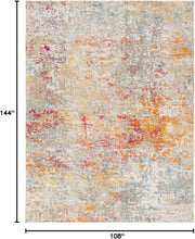 Load image into Gallery viewer, Kid &amp; Pet-Friendly 9' x 12' Area Rug - Stain Resistant Modern Abstract Design