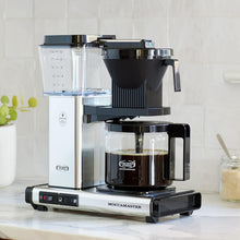 Load image into Gallery viewer, 40 oz Moccamaster Coffee Maker in Stylish Orange - Fully Automatic Convenience