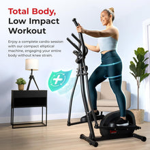 Load image into Gallery viewer, Compact Full-Body Elliptical Cross Trainer - Whisper Quiet with Digital Tracking