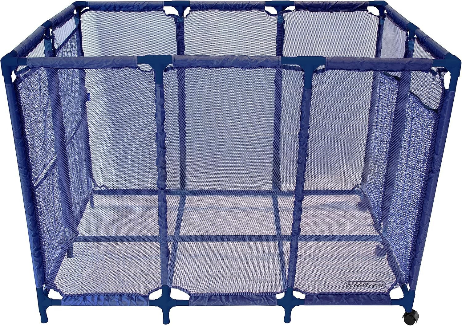 Portable Pool Equipment Organizer with 6 Pockets - Stylish Blue - 30.2" x 47.2"