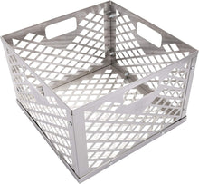 Load image into Gallery viewer, Original Stainless Steel Charcoal Basket for Offset Smokers - 12.3-Inch Design