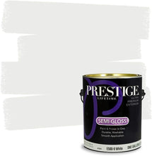 Load image into Gallery viewer, Mildew Resistant 1-Gallon White Exterior Paint &amp; Primer - Semi-Gloss Finish