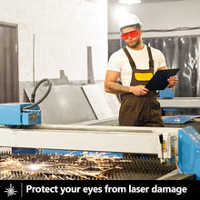 Load image into Gallery viewer, Versatile Laser Goggles 180-540nm - Perfect for Engraving &amp; Beauty Treatments