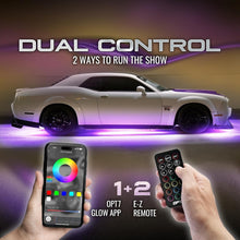 Load image into Gallery viewer, Transform Your Vehicle with Dual Control RGB LED Underbody Lights - Waterproof