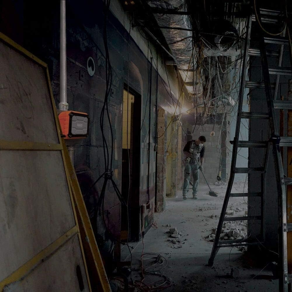 Compact Jobsite Bluetooth Speaker - Rugged, Versatile & Ideal for Professionals