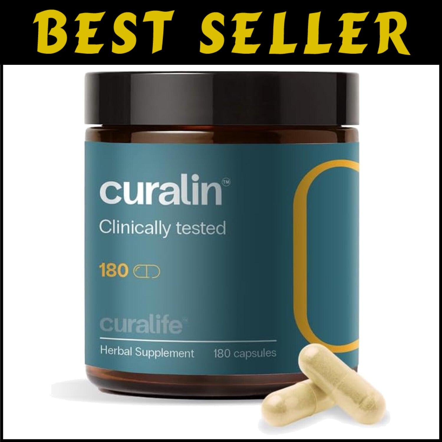 Effective CuraLin Capsules - 100% Natural, Clinically Tested | 3 Month Supply