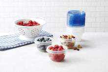 Load image into Gallery viewer, Stackable Airtight Mini Round Containers - 12 Pack, Ideal for Dips &amp; Kids Snacks