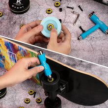 Load image into Gallery viewer, Durable 608rs Skateboard Bearings with Washers - Precision ABEC 9 Performance