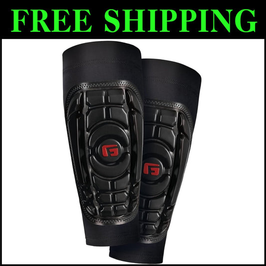 Lightweight Football Shin Guards - Breathable and Impact-Protective Gear