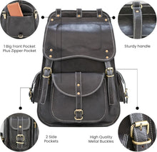 Load image into Gallery viewer, Elegant 21 Inch Casual Leather Backpack - Perfect for Work and Weekend Travel