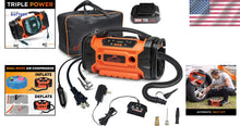 Load image into Gallery viewer, Compact Tire Inflator &amp; Deflator with 20V Lithium Battery - Emergency Ready
