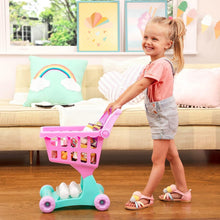 Load image into Gallery viewer, Interactive Shopping Cart &amp; Kitchen Set with Realistic Food Accessories