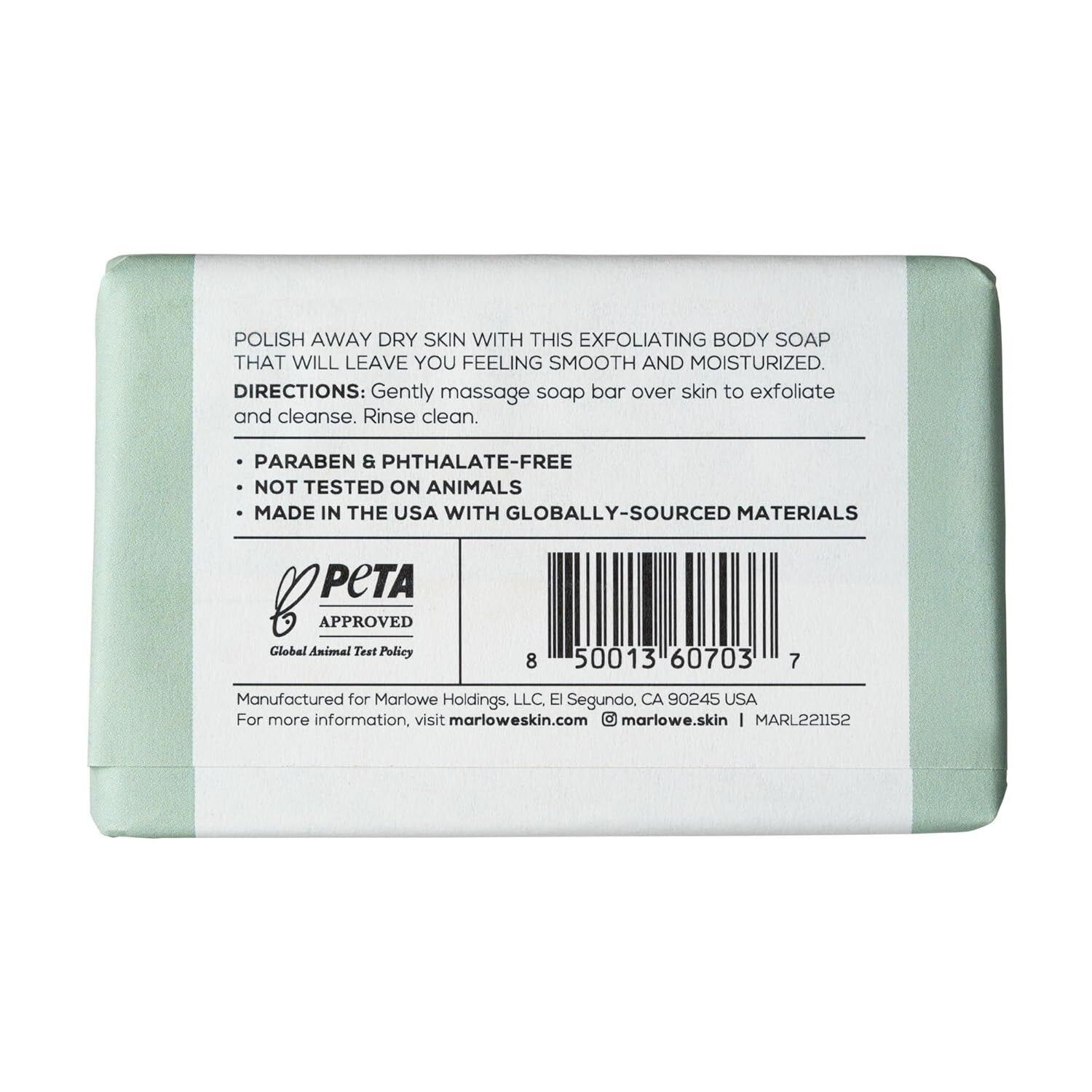 7oz Exfoliating & Cleansing Bar Soap for Men - 12 Pack with Natural Ingredients