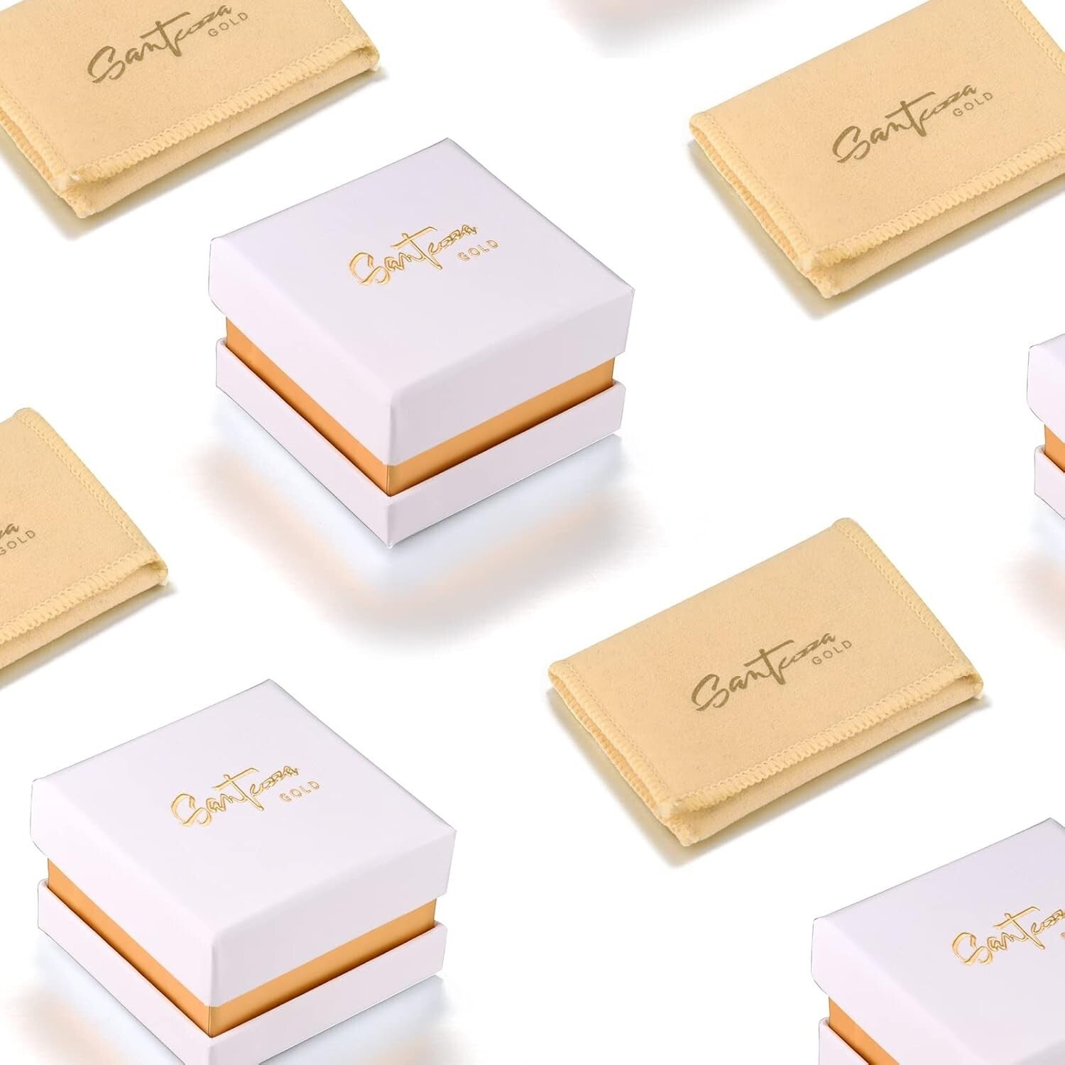 Quality 10K Gold Twisted Stacking Ring with Sparkling Diamond – Women’s Jewelry