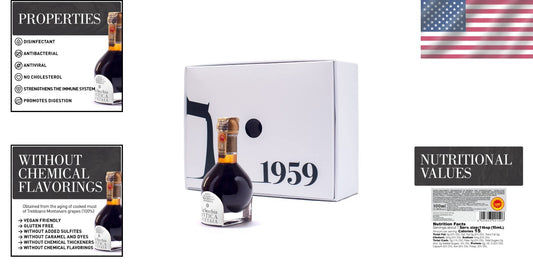 Limited Edition 60-Year Aged Balsamic Vinegar from Modena with Collector's Spout