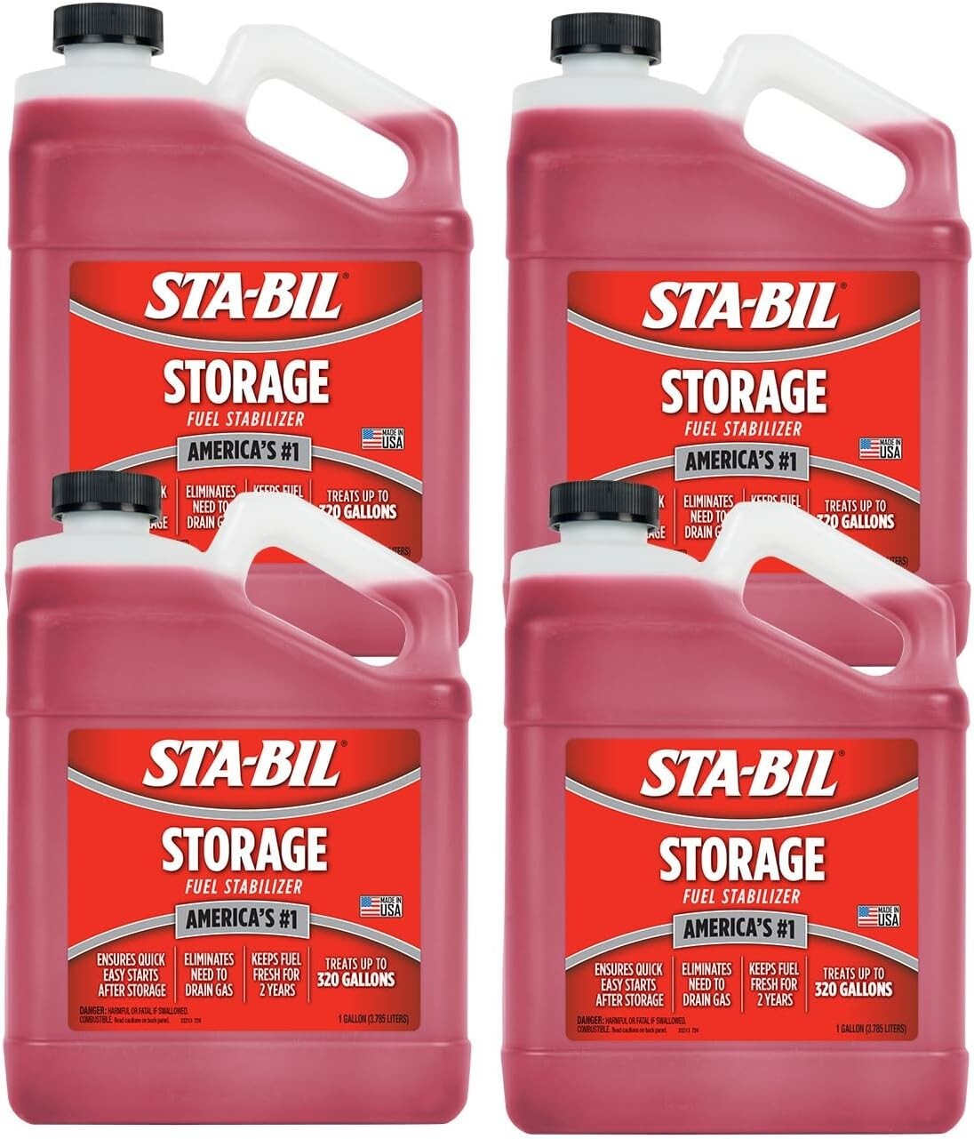 Sta-bil Storage Fuel Additive - Safeguards 320 Gallons of Gasoline, Made in USA