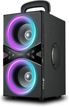 Load image into Gallery viewer, Portable Bluetooth Speaker with Rich Bass, Wood Enclosure &amp; Long Battery Life