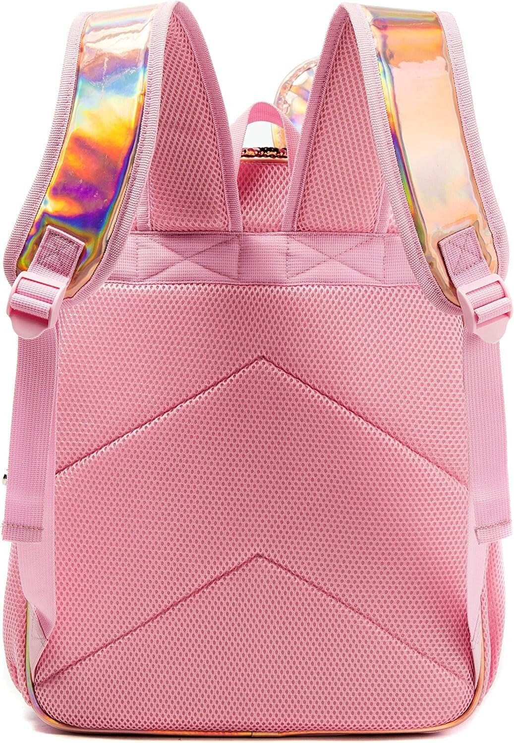 Cute Adjustable Sequin Backpack Set for Girls - Includes Lunch Box & Pencil Case