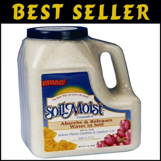 Indoor & Outdoor Plant Care Solution - 3 lb Granules Reduce Watering by 50%