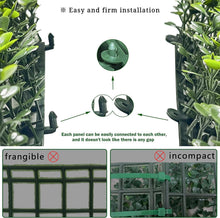 Load image into Gallery viewer, Realistic 10" x 10" Faux Grass Wall Panels – 24Pack for Indoor &amp; Outdoor Use