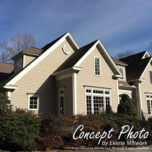 Elegant 20" x 20" Urethane Gable Vent Louver - Lightweight & Moisture Resistant