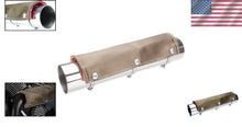 Load image into Gallery viewer, Universal Fit Titanium Pipe Shield 6" x 3' - Superior Heat Control Up to 1350°F