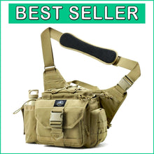 Load image into Gallery viewer, Rugged Outdoor Hiking Pack - Tactical Messenger, Camera Sling, and CCW Gear Bag