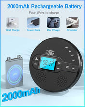 Load image into Gallery viewer, Dual Stereo Speaker CD Player with LCD Display - Perfect for Travel &amp; Home